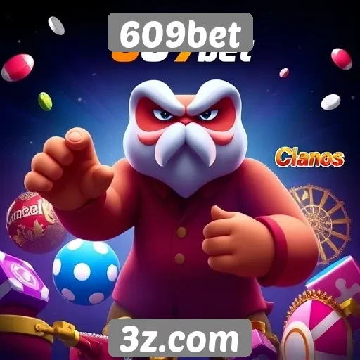 Variedade de jogos disponíveis na plataforma 609bet